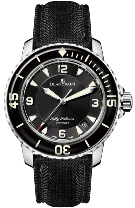 blancpain fifty fathoms automatic